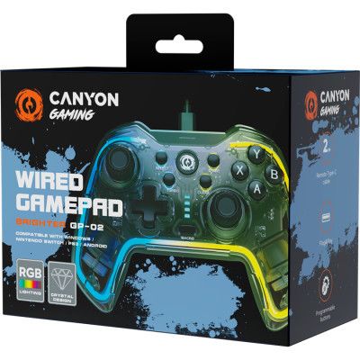 ������� Canyon Brighter GP-02 Wired RGB 4in1 PS3/Android BOX-TV/Nintendo Crystal (CND-GP02) - �������� 2