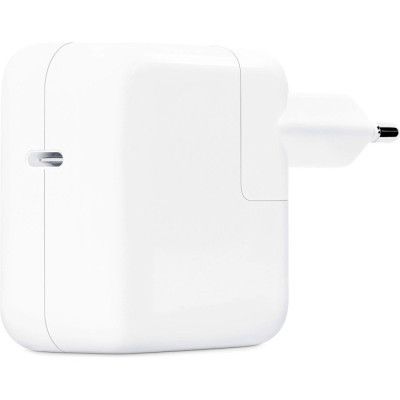   Apple 30W USB-C Power Adapter,Model A2164 (MW2G3ZM/A) -  1