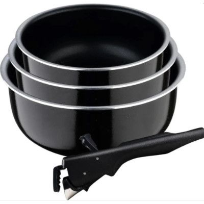 ���� ������ � ������ ��� ��������� Bergner Click & cook, 4 �������� (BG-31608-BK) - �������� 1