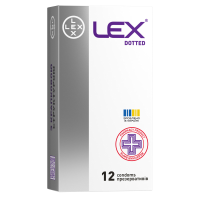 ������������ Lex Condoms Dotted 12 ��. (4820144771996) - �������� 1