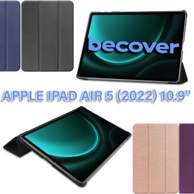 ����� ��� �������� BeCover Smart Case Apple iPad Air 5 (2022) 10.9" Dark Green (710772) - �������� 8