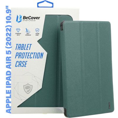 ����� ��� �������� BeCover Smart Case Apple iPad Air 5 (2022) 10.9" Dark Green (710772) - �������� 1