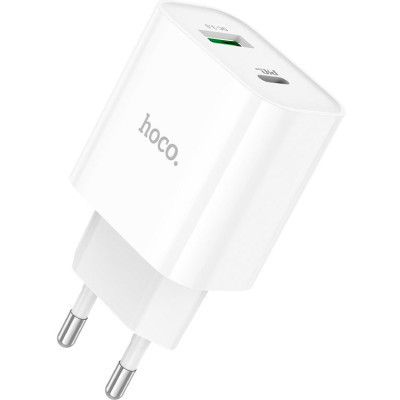 �������� ���������� HOCO C80A Plus Rapido PD20W+QC3.0 charger set(C to C) White (6931474779908) - �������� 6