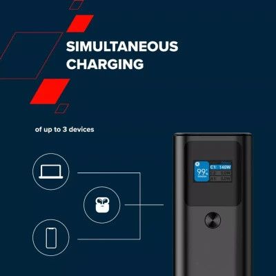 ������� ������������� Canyon PB-2010 27000mAh PD/3.1/140Wh, in/out2xUSB-C PD/140W, outUSB-A/22.5W (CNE-CPB2010DG) - �������� 11