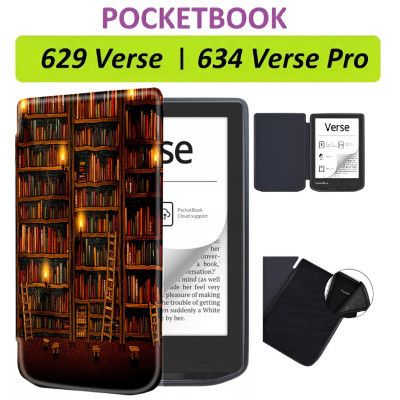 ����� �� ���������� ����� BeCover Smart Case PocketBook 629 Verse / 634 Verse Pro 6" Library (710974) - �������� 6