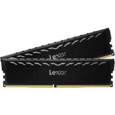 ������ ������ ��� ���������� DDR4 16GB (2x8GB) 3600 MHz THOR Black Lexar (LD4U08G36C18LG-RGD) - �������� 3