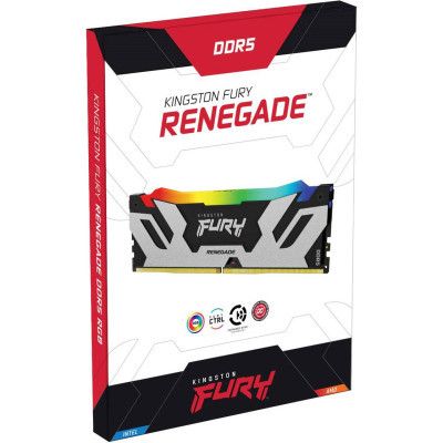     DDR5 16GB 7600 MHz Renegade RGB XMP Kingston Fury (ex.HyperX) (KF576C38RSA-16) -  4