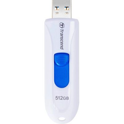 USB ���� ���������� Transcend 512GB JetFlash 790 White USB 3.1 (TS512GJF790W) - �������� 1