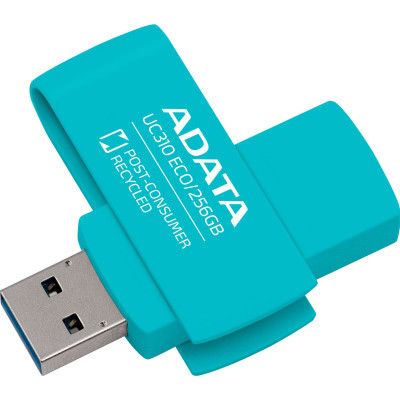 USB   ADATA 256GB UC310 Eco Green USB 3.2 (UC310E-256G-RGN) -  1