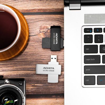 USB ���� ����������� ADATA 64GB UC310 Black USB 3.0 (UC310-64G-RBK) - �������� 7
