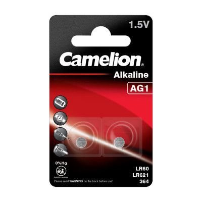 ��������� AG1 / LR60 Alkaline * 2 Camelion (AG1-BP2) - �������� 1
