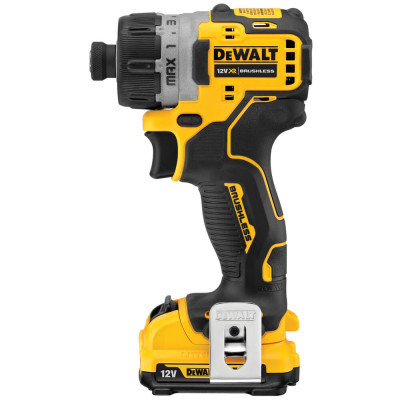 ���������� DeWALT 12V XR Li-Ion, 8 ��, 1100 ��/���, 2x2Ah, ���� (DCF601D2) - �������� 2