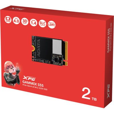 ����������� SSD M.2 2230 2TB GAMMIX S55 ADATA (SGAMMIXS55-2T-C) - �������� 3