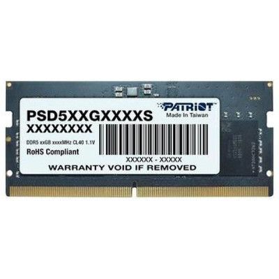 ������ ������ ��� �������� SoDIMM DDR5 16GB 4800 MHz Patriot (PSD516G480081S) - �������� 1