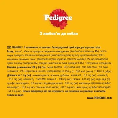 ����� ���� ��� ����� Pedigree � ��������� � ������� 12 �� (5998749145043) - �������� 3