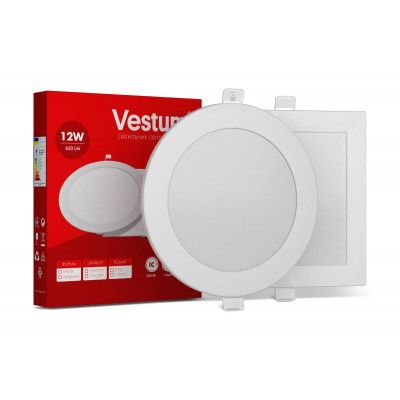 ���������� Vestum LED 12W 6000K 220V (1-VS-5109) - �������� 1