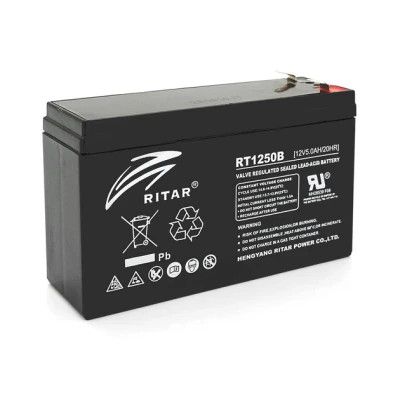 ������� ��� ��� ������� �� ��� Ritar AGM RT1250, 12V-5Ah (RT1250BL) - �������� 1