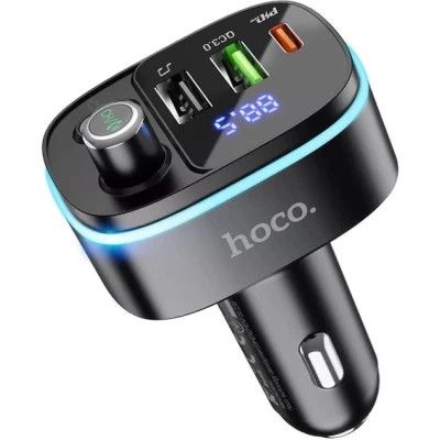 FM ��������� HOCO E62, Black, Box - �������� 2