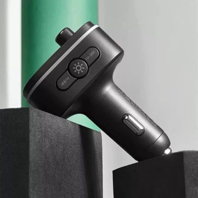 FM ��������� HOCO E62, Black, Box - �������� 8