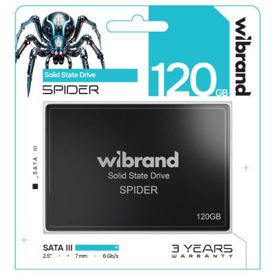 ����������� SSD 2.5" 120GB Spider Wibrand (WI2.5SSD/SP120GBST) - �������� 2