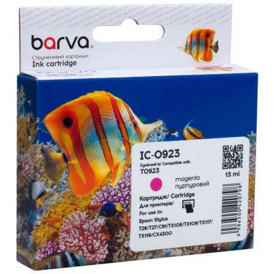 �������� Barva Epson T0923/T1083 (C13T10834A10) 290��, magenta (IC-0923) - �������� 1