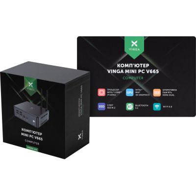 ��������� Vinga Mini PC V665 (V6651255U.8512) - �������� 10