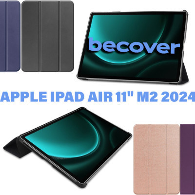 ����� �� �������� BeCover Smart Case Apple iPad Air 11" M2/M3 (2024/2025) Rose Gold (711388) - �������� 8