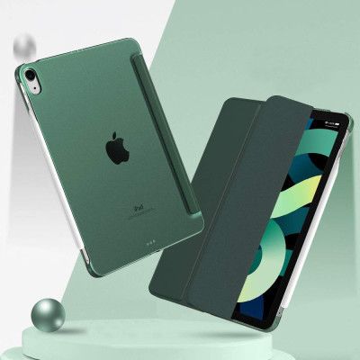 ����� ��� �������� BeCover Tri Fold Hard Apple iPad Air 4 10.9 2020/2021 Dark Green (709659) (709659) - �������� 3