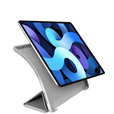 ����� ��� �������� BeCover Tri Fold Soft TPU Silicone Apple iPad Air (4/5) 2020/2022 10.9" Gray (711132) - �������� 3