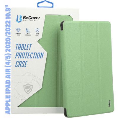 ����� ��� �������� BeCover Tri Fold Soft TPU Silicone Apple iPad Air (4/5) 2020/2022 10.9" Green (711131) - �������� 1