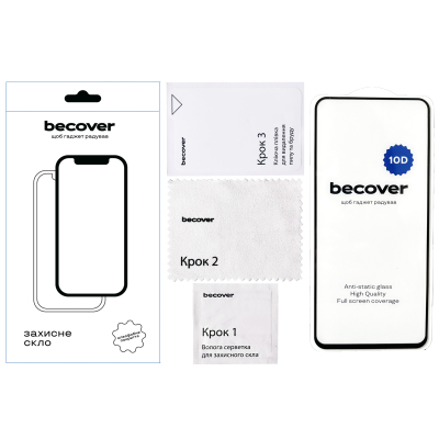 ������ �������� BeCover Xiaomi Redmi 12 4G 10D Black (711369) - �������� 2