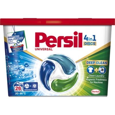 ������� ��� ������ Persil 4in1 Discs Universal Deep Clean 26 ��. (9000101599466) - �������� 1