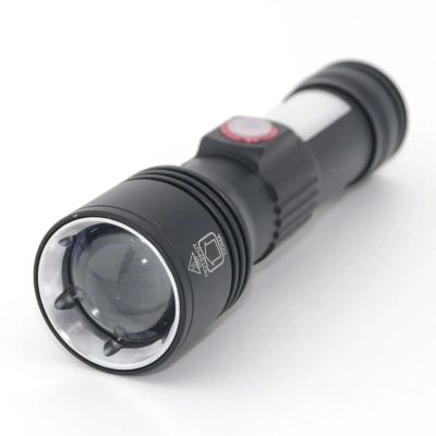 ˳���� Quantum Adept 10W LED zoom +COB � USB+ Li-ion18650/2600mAh (QM-FL1031-18650/2600) - �������� 2