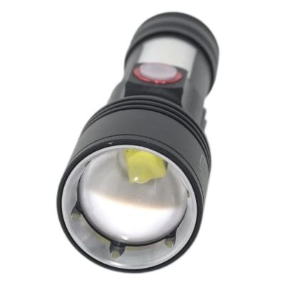 ˳���� Quantum Adept 10W LED zoom +COB � USB+ Li-ion18650/2600mAh (QM-FL1031-18650/2600) - �������� 3
