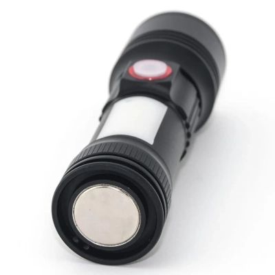 ˳���� Quantum Adept 10W LED zoom +COB � USB+ Li-ion18650/2600mAh (QM-FL1031-18650/2600) - �������� 4
