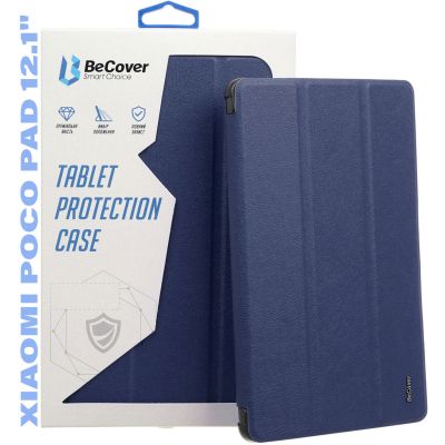 ����� ��� �������� BeCover Smart Case Xiaomi Poco Pad 12.1" Deep Blue (711558) - �������� 1