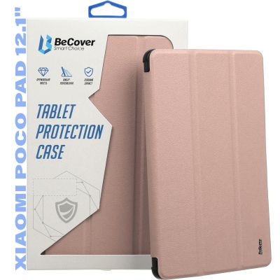    BeCover Smart Case Xiaomi Poco Pad 12.1" Rose Gold (711566) -  1