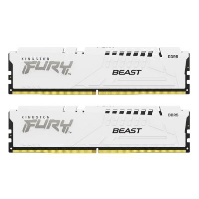 ������ ���'�� ��� ����'����� DDR5 32GB (2x16GB) 6400 MHz Beast White EXPO Kingston Fury (ex.HyperX) (KF564C32BWEK2-32) - �������� 1