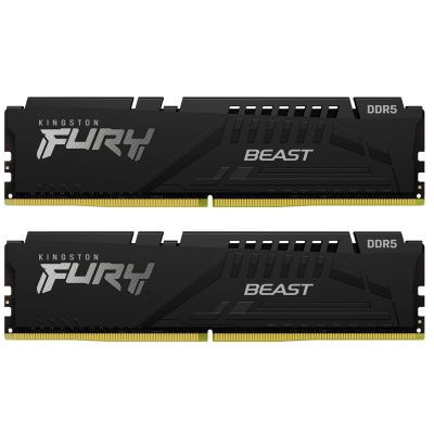     DDR5 32GB (2x16GB) 6800 MHz Beast Black EXPO Kingston Fury (ex.HyperX) (KF568C34BBEK2-32) -  1