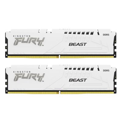 ������ ���'�� ��� ����'����� DDR5 32GB (2x16GB) 6800 MHz Beast White EXPO Kingston Fury (ex.HyperX) (KF568C34BWEK2-32) - �������� 1