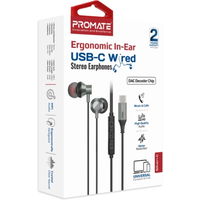  Promate Silken-C Grey (silken-c.grey) -  2