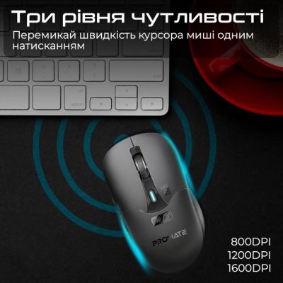 ����� Promate Samo Wireless/Bluetooth Black (samo.black) - �������� 4