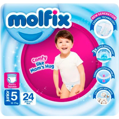 ���������� Molfix ������� 5 junior 12-17 �� 24 �� (8690536842636) - �������� 1