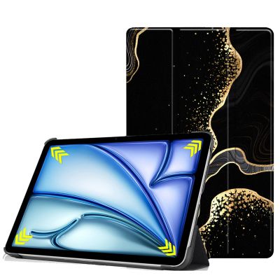 ����� ��� �������� BeCover Smart Case Apple iPad Air 11" M2 2024 Black Abstraction (711598) - �������� 2