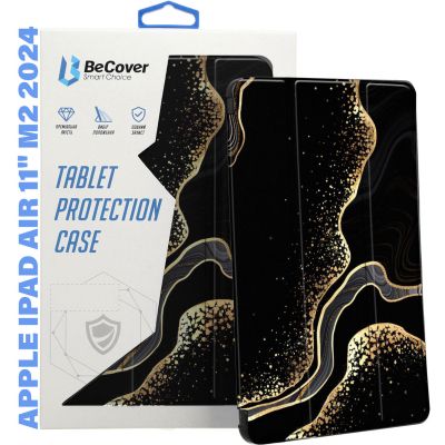 ����� ��� �������� BeCover Smart Case Apple iPad Air 11" M2 2024 Black Abstraction (711598) - �������� 1