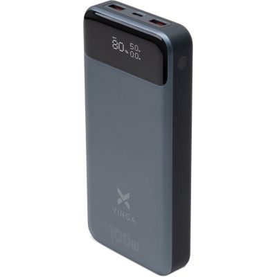 ��� Vinga 30000 mAh 100W Display VA Grey (Li-Ion) (VPBB30100) - �������� 1