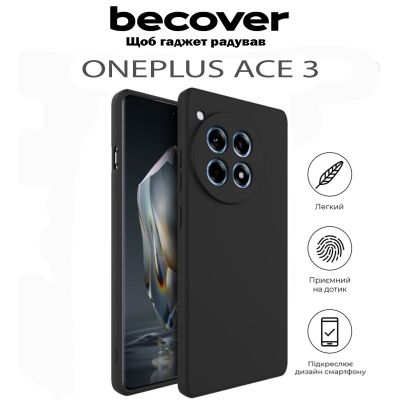 ����� ��� ���������� �������� BeCover OnePlus Ace 3 Black (711772) - �������� 5