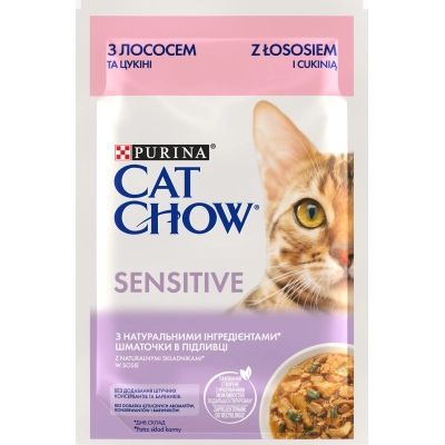 ������� ���� ��� ����� Purina Cat Chow Sensitive � ������� � ������� � ���� 85 � (8445290426574) - �������� 1
