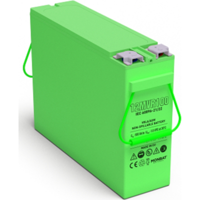       MONBAT 12V-100Ah, AGM FRONT TERMINAL (12MVR100) -  1