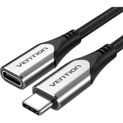 ���� ������ USB-C 3.1 M/F 1.0m 60W (20V/3A) 4K60HZ Thunderbolt 3 Vention (TABHF) - �������� 1